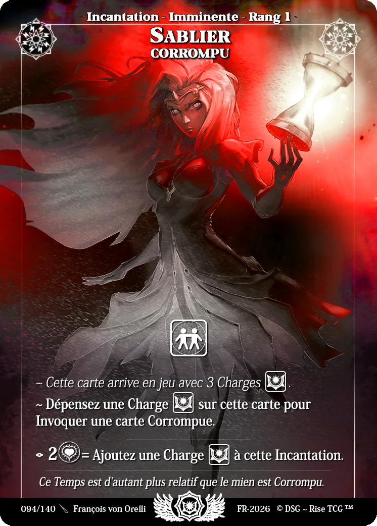 Sablier Corrompu — Corrupted — Rise TCG