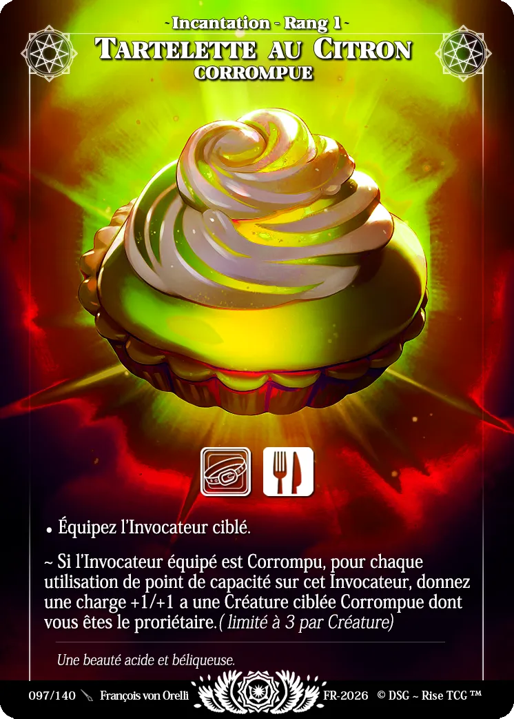 Tartelette au Citron Corrompue — Corrupted — Rise TCG