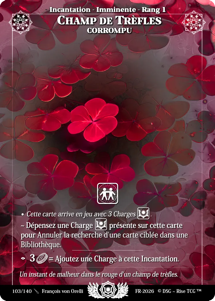 Champ de Trèfle Corrompu from Corrupted - Rise TCG