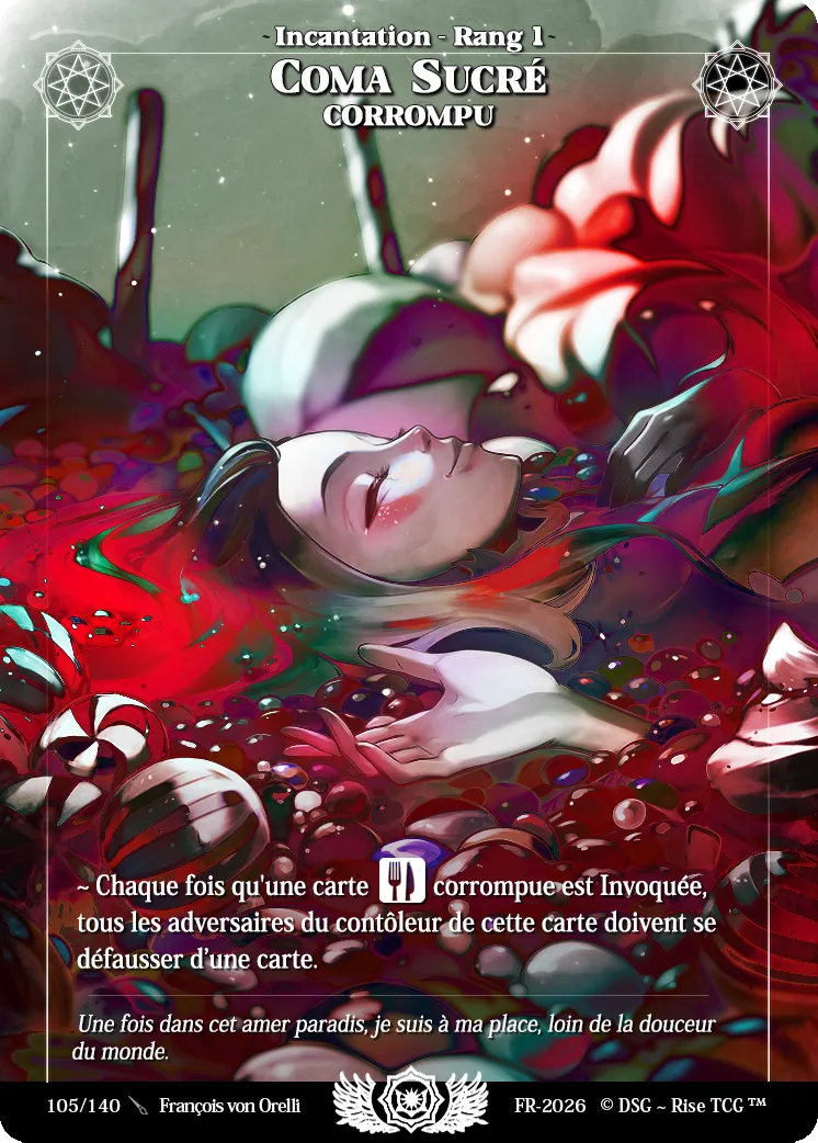 Coma Sucré Corrompu — Corrupted — Rise TCG