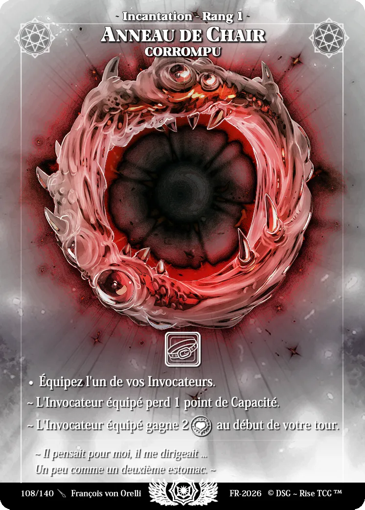 Anneau de Chair Corrompu — Corrupted — Rise TCG