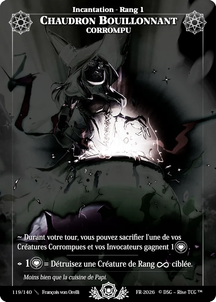Chaudron Bouillonnant Corrompu — Corrupted — Rise TCG