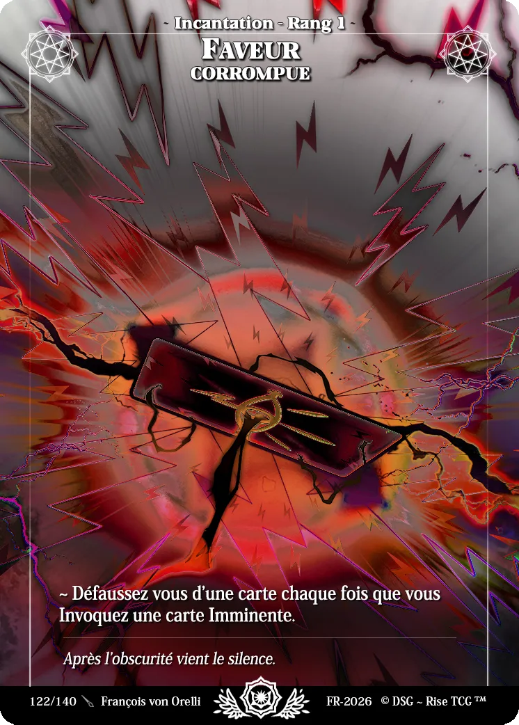 Faveur Corrompue — Corrupted — Rise TCG