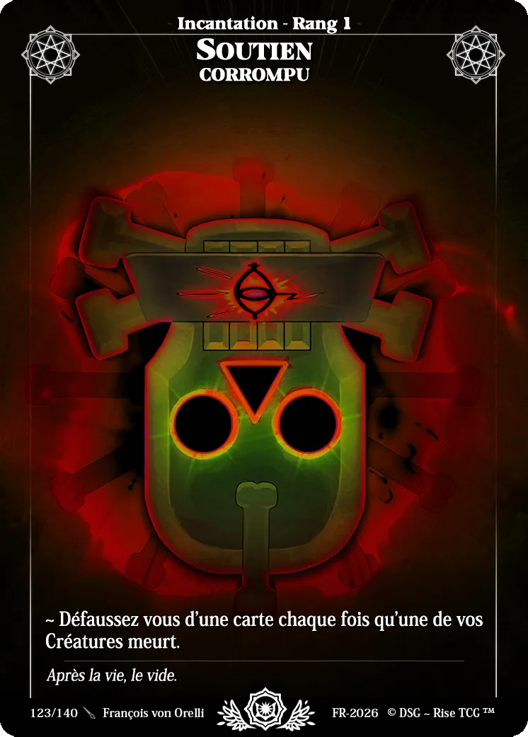 Soutien Corrompu — Corrupted — Rise TCG