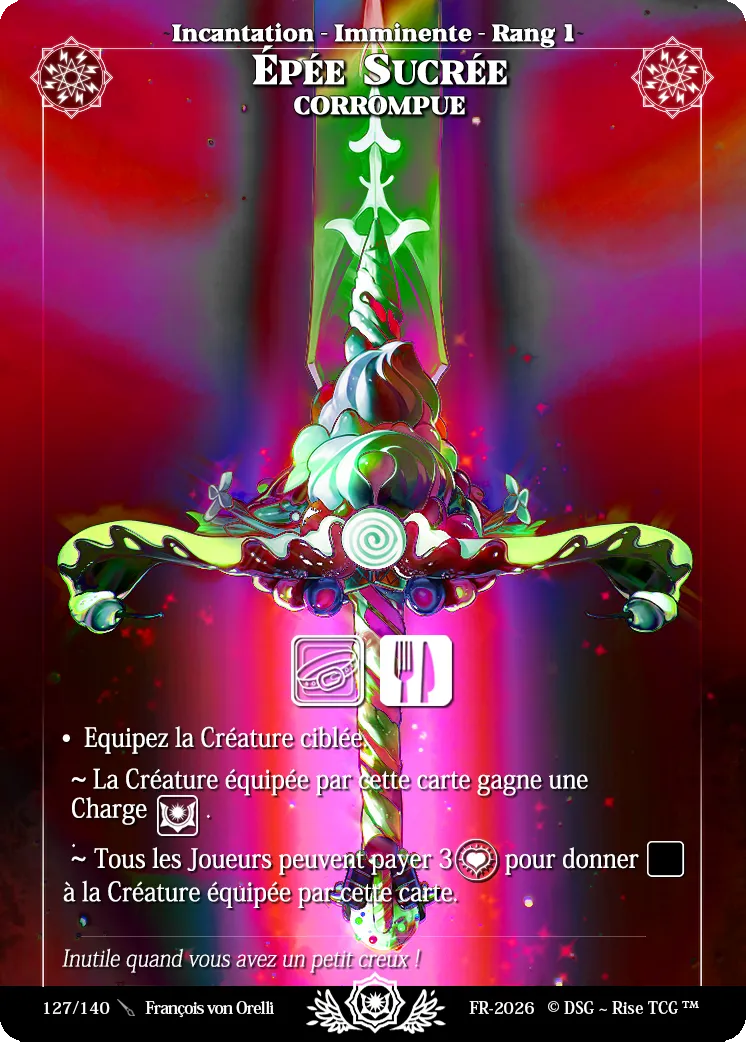 Épée Sucrée Corrompue from Corrupted - Rise TCG