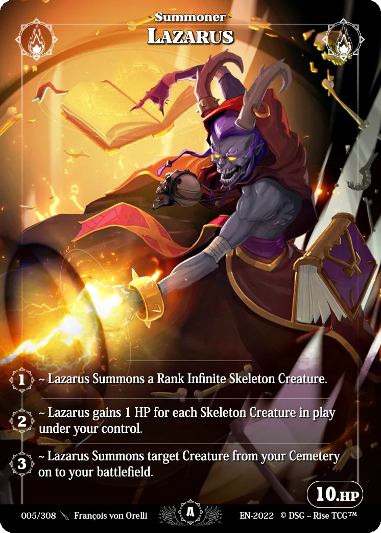 Lazarus — Alpha — Rise TCG
