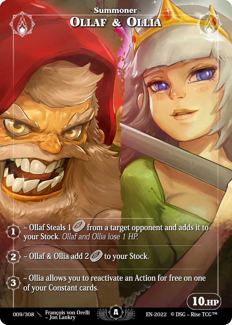 Ollaf & Ollia — Alpha — Rise TCG