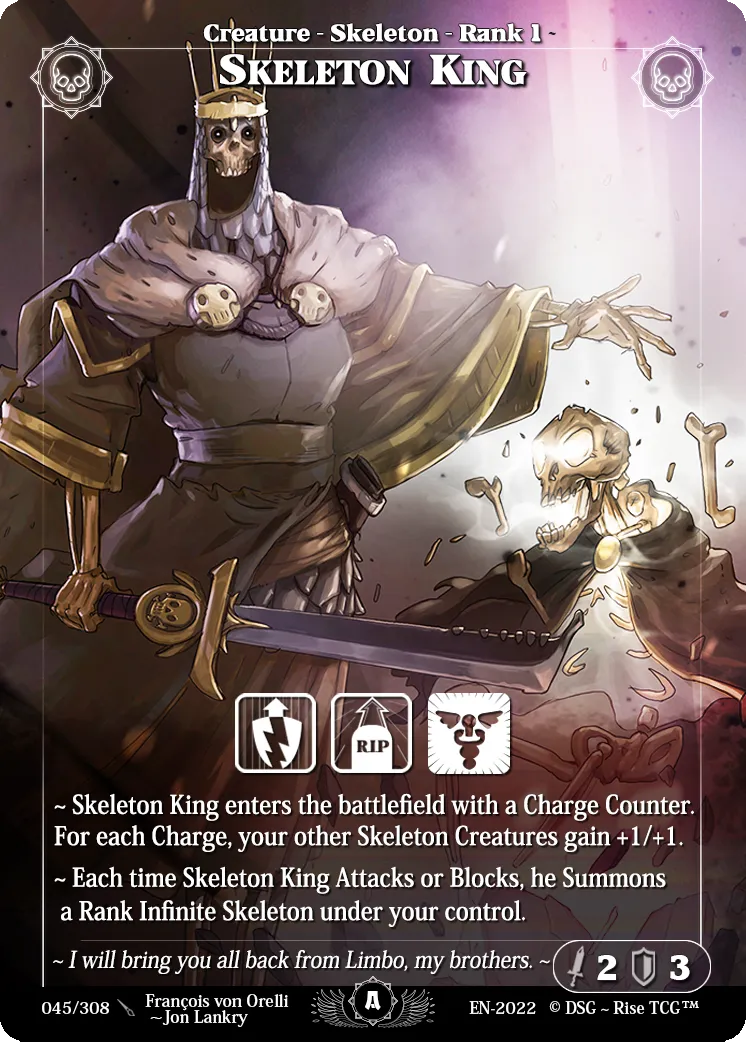 Skeleton King — Alpha — Rise