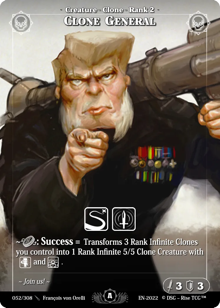 Clone General — Alpha — Rise