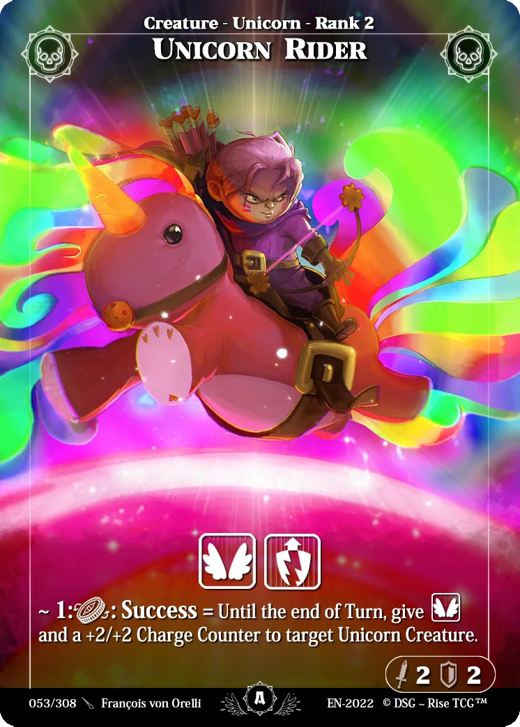 Unicorn Rider — Alpha — Rise