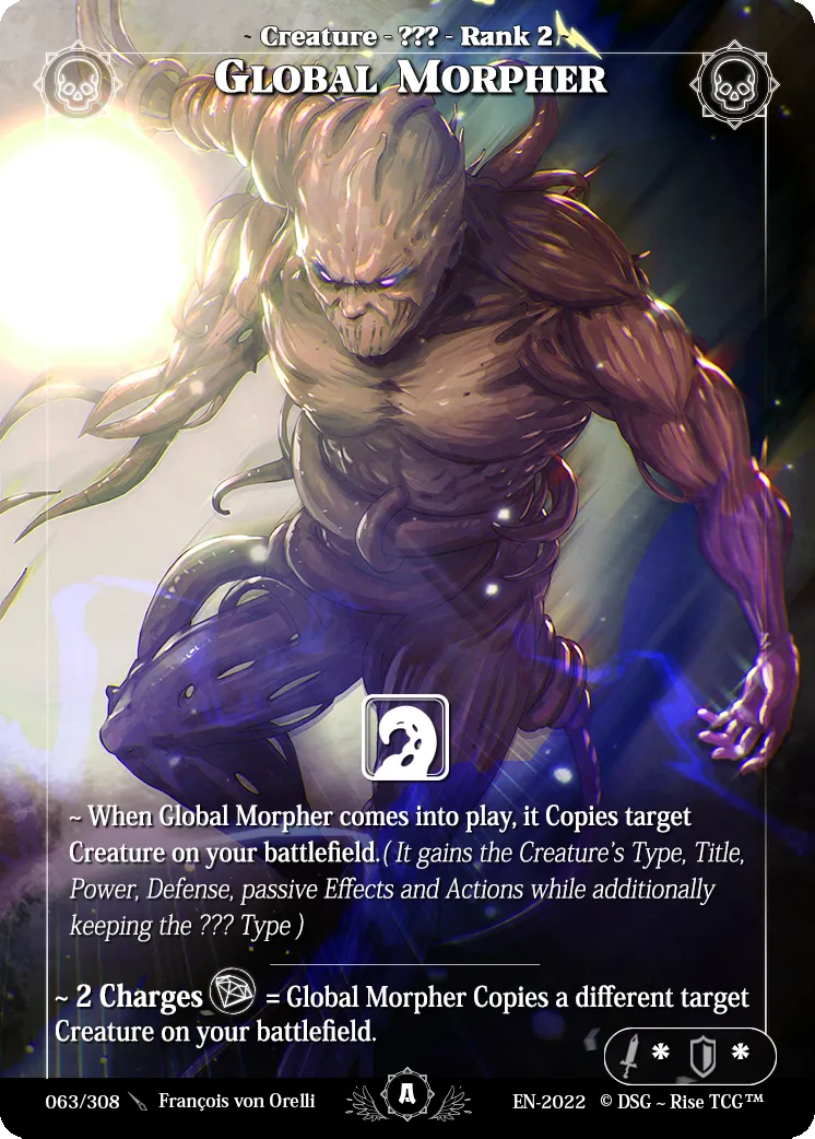Global Morpher from Alpha - Rise TCG