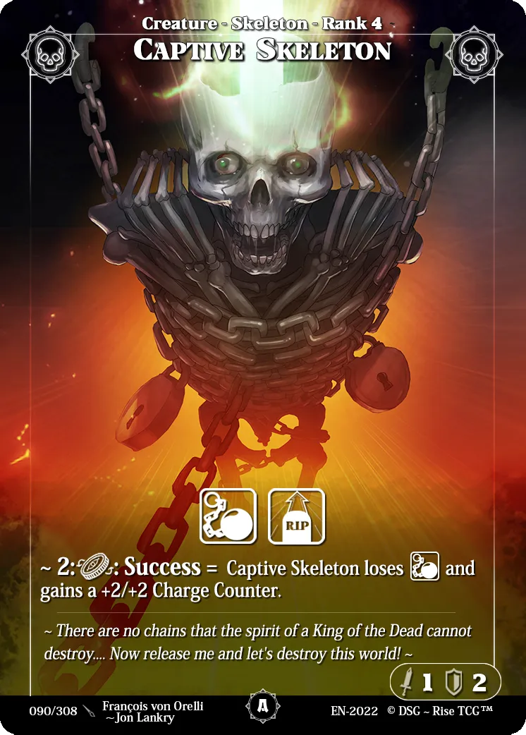 Captive Skeleton — Alpha — Rise