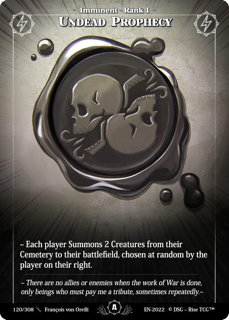 Undead Prophecy — Alpha — Rise