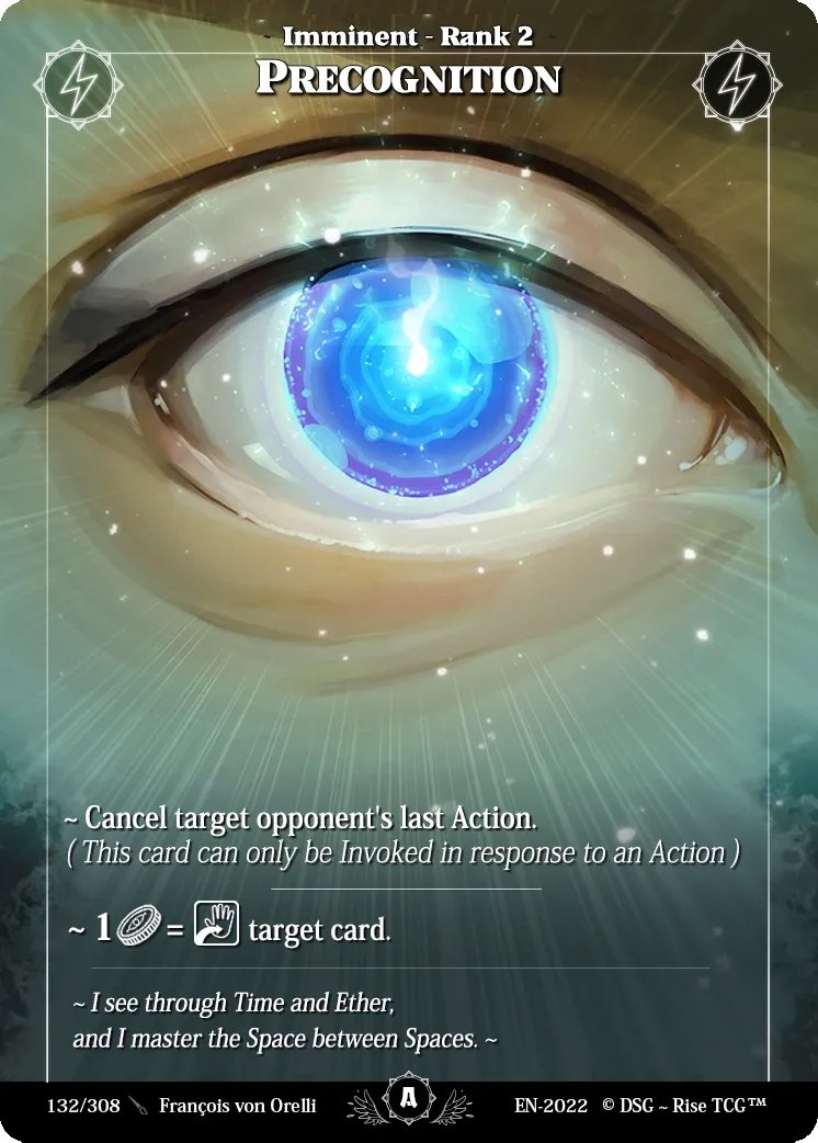 Precognition from Alpha - Rise TCG