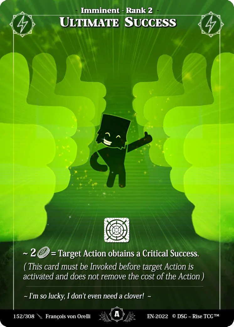 Ultimate Success — Alpha — Rise