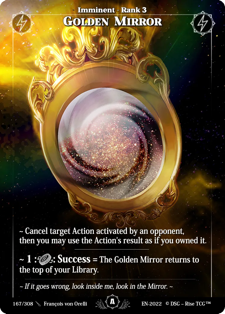 Golden Mirror — Alpha — Rise