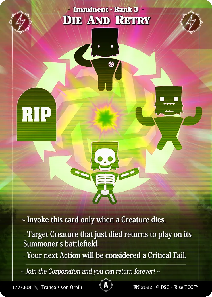 Die And Retry — Alpha — Rise