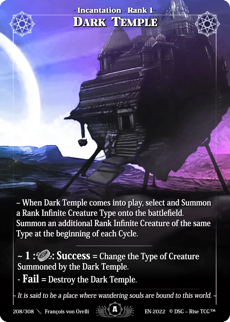 Dark Temple — Alpha — Rise