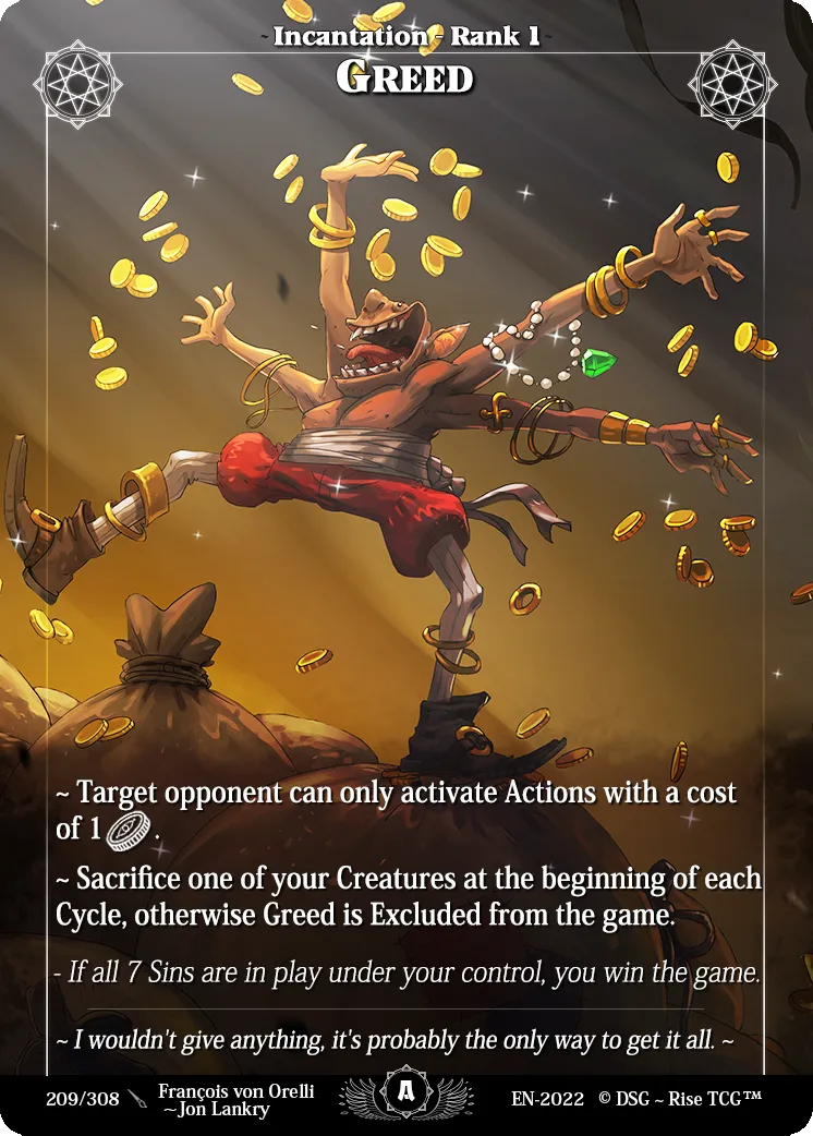 Greed — Alpha — Rise