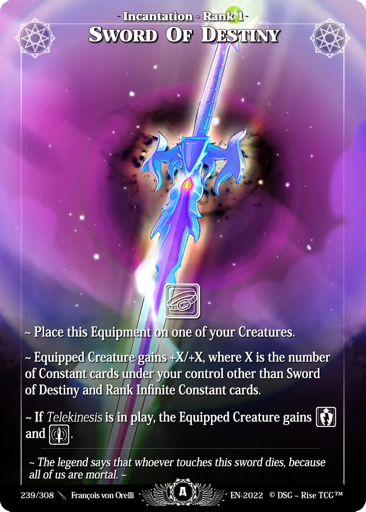 Sword Of Destiny — Alpha — Rise