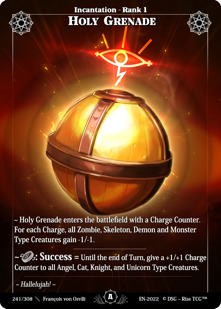 Holy Grenade — Alpha — Rise