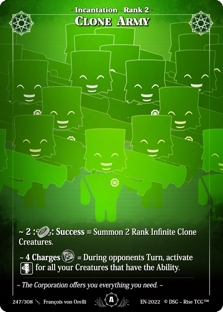 Clone Army — Alpha — Rise