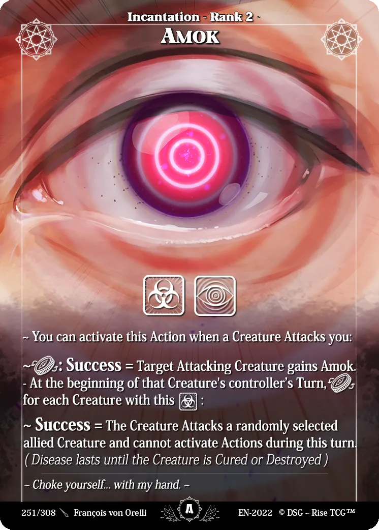 Amok from Alpha - Rise TCG