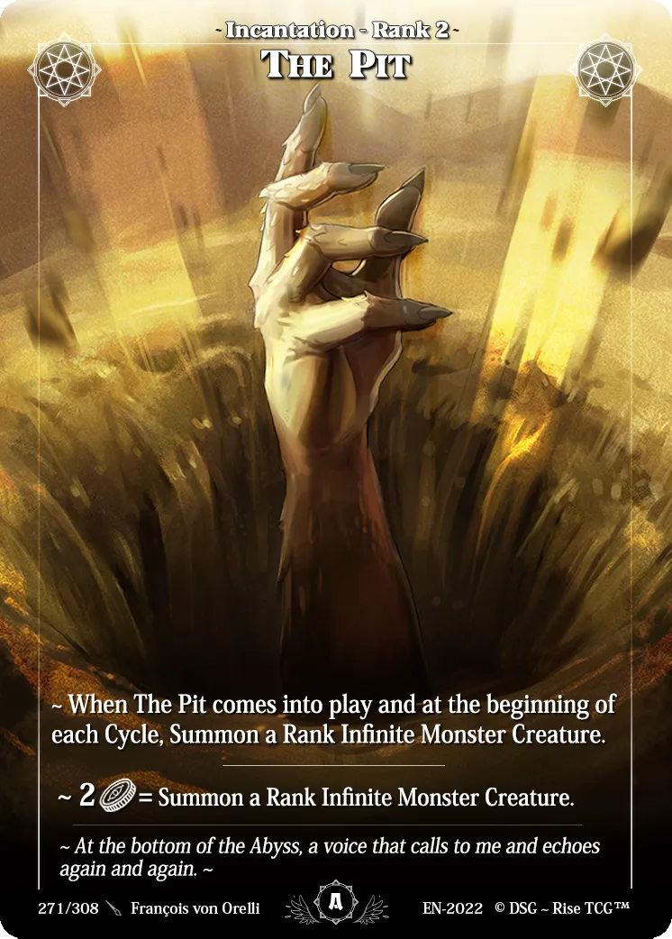 The Pit — Alpha — Rise
