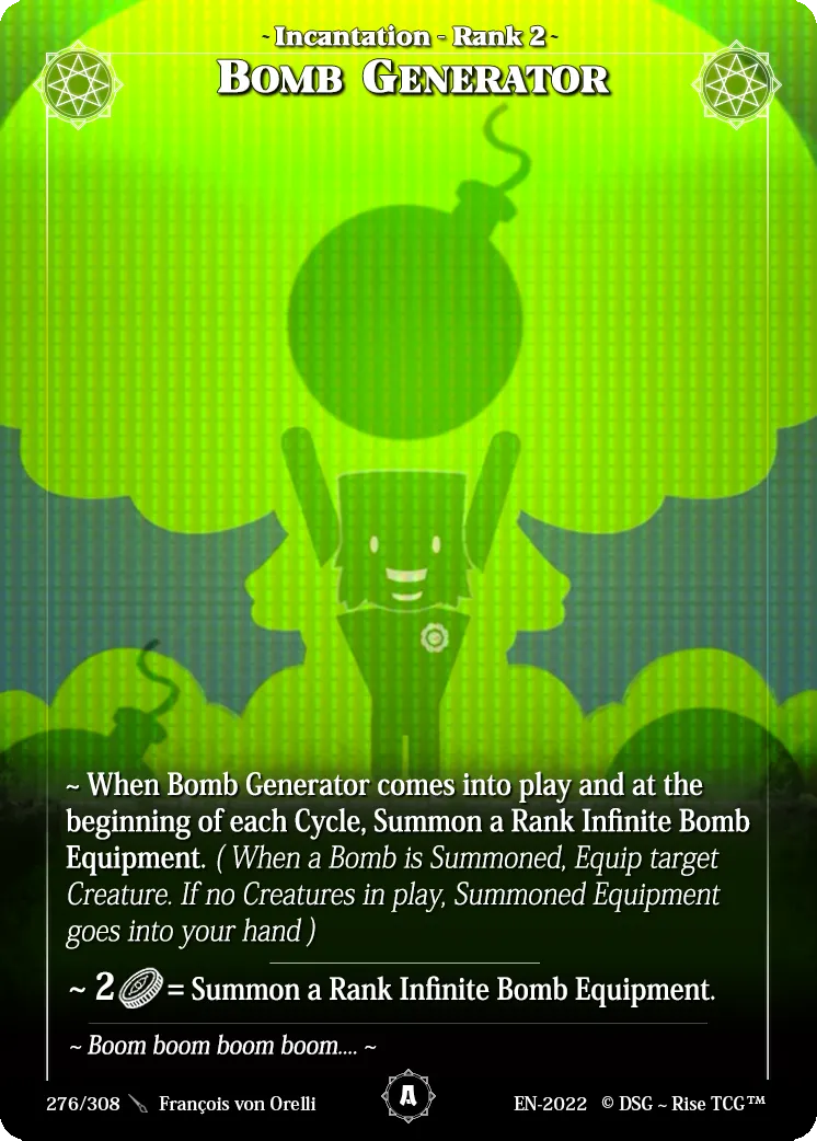 Bomb Generator — Alpha — Rise
