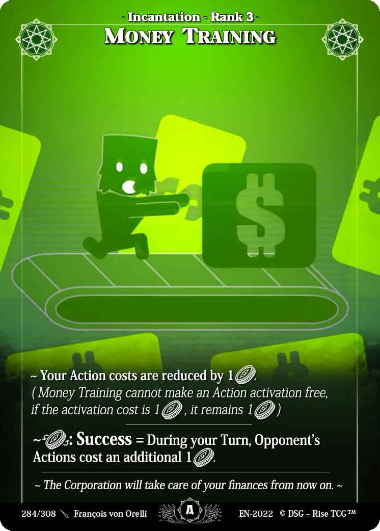 Money Training — Alpha — Rise