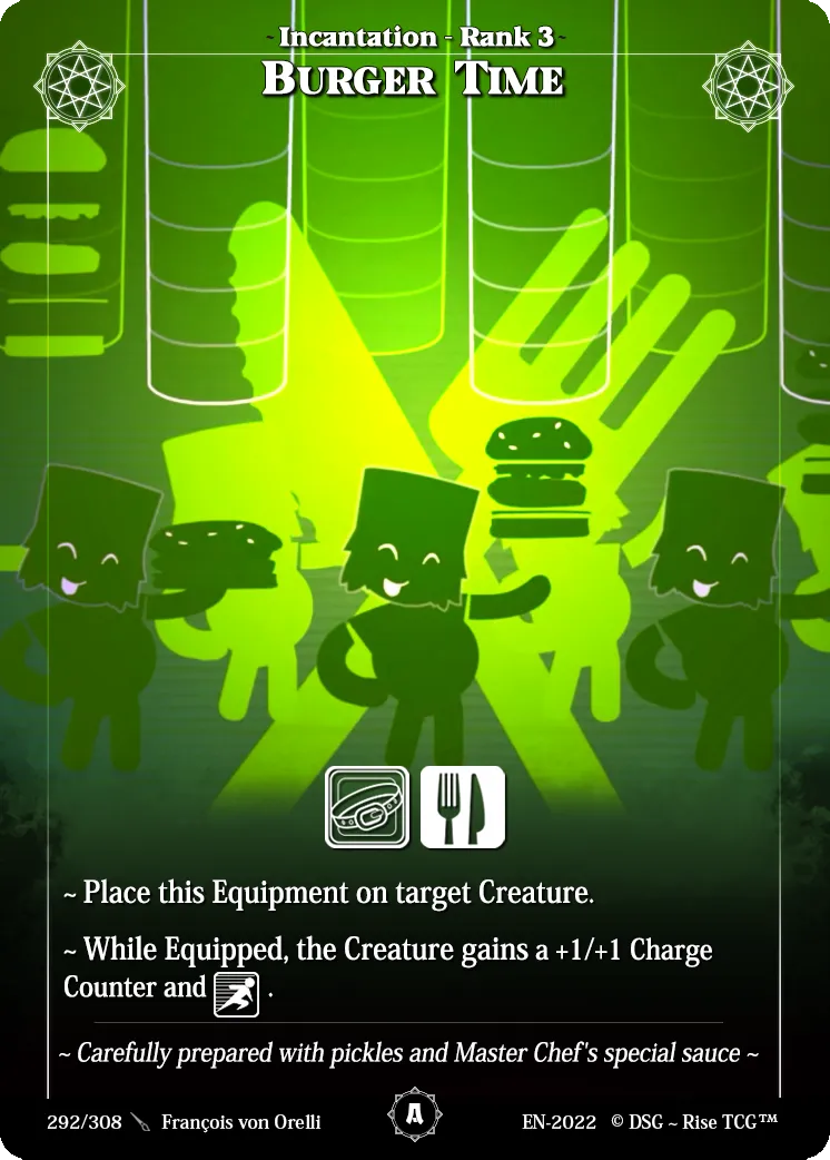 Burger Time — Alpha — Rise