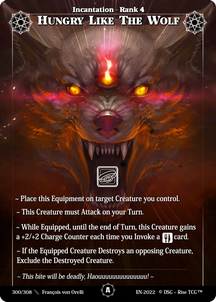 Hungry Like The Wolf — Alpha — Rise