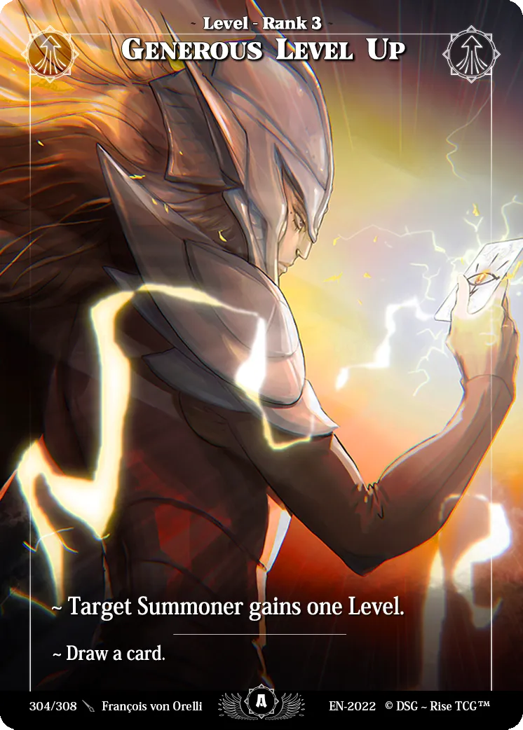 Generous Level Up — Alpha — Rise