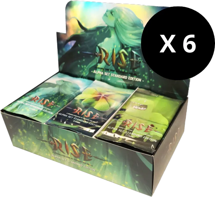 Case de displays Alpha — Alpha — Rise TCG