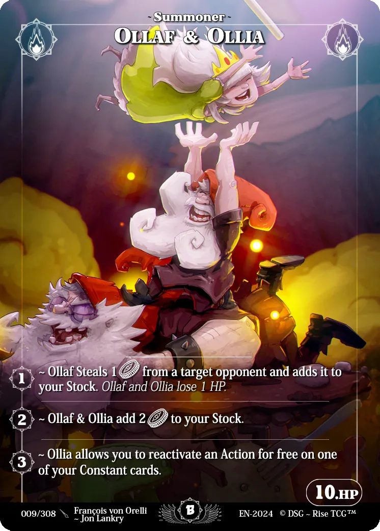 Ollaf & Ollia — Beta — Rise TCG