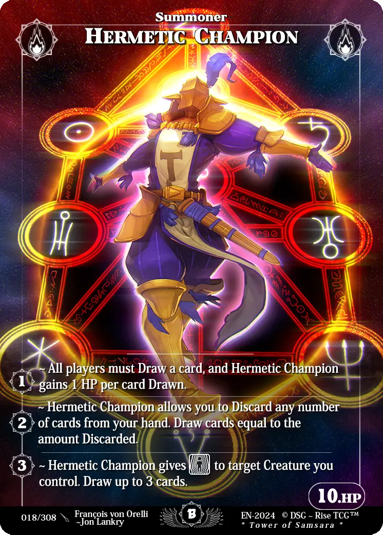 Hermetic Champion — Beta — Rise