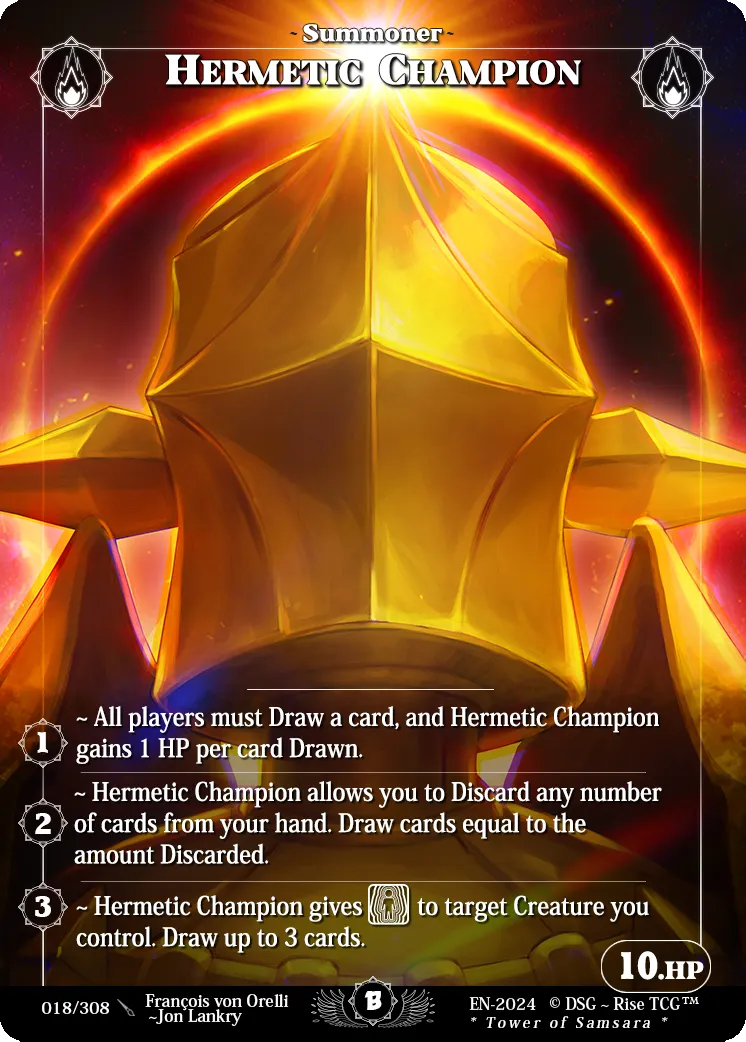 Hermetic Champion — Beta — Rise