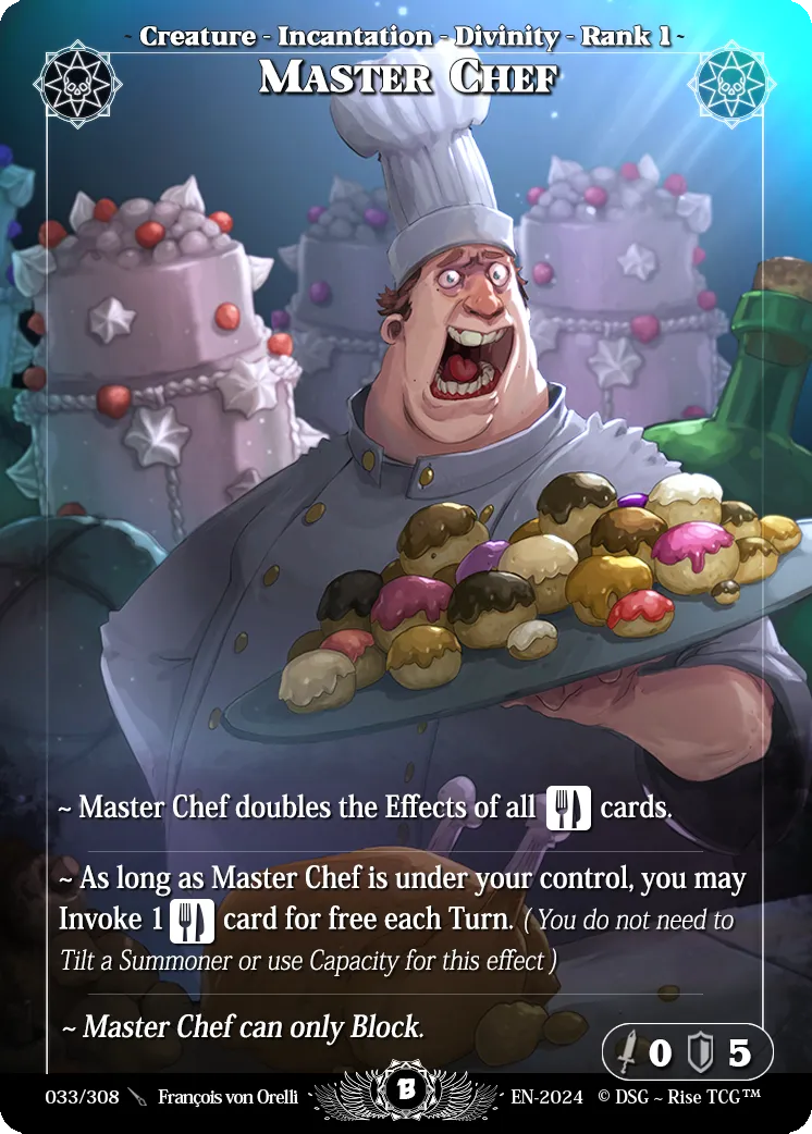 Maître Cuisinier — Beta — Rise