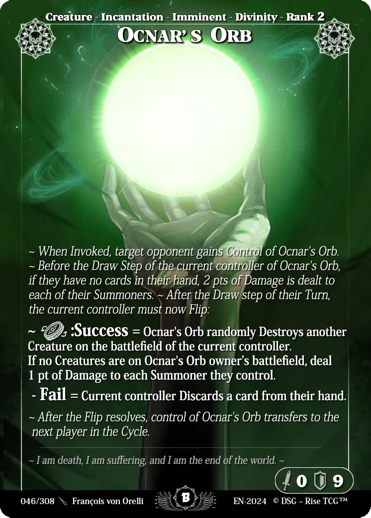 Orbe D'Ocnar — Beta — Rise
