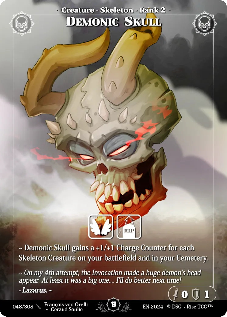 Demonic Skull — Beta — Rise