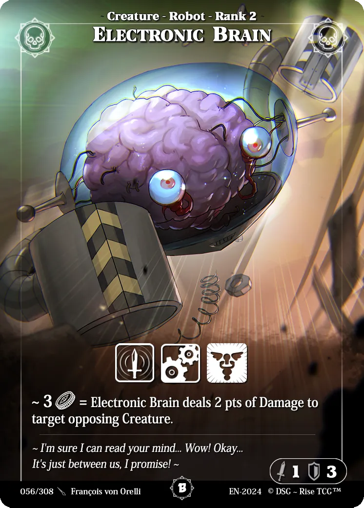 Electronic Brain — Beta — Rise