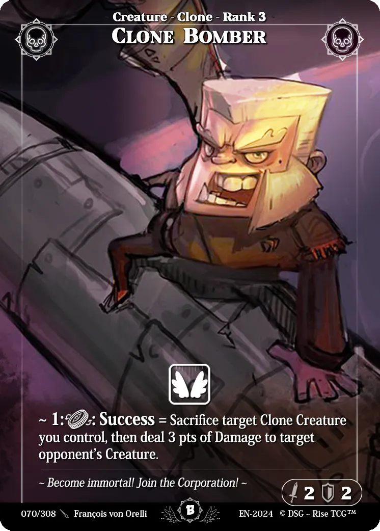 Clone Bomber — Beta — Rise