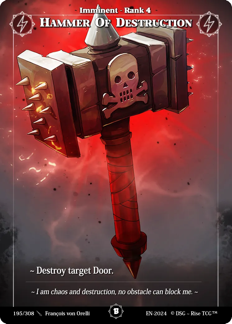 Hammer Of Destruction — Beta — Rise
