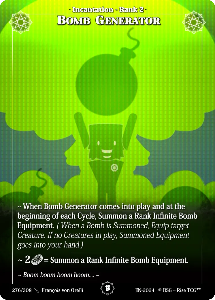 Bomb Generator — Beta — Rise