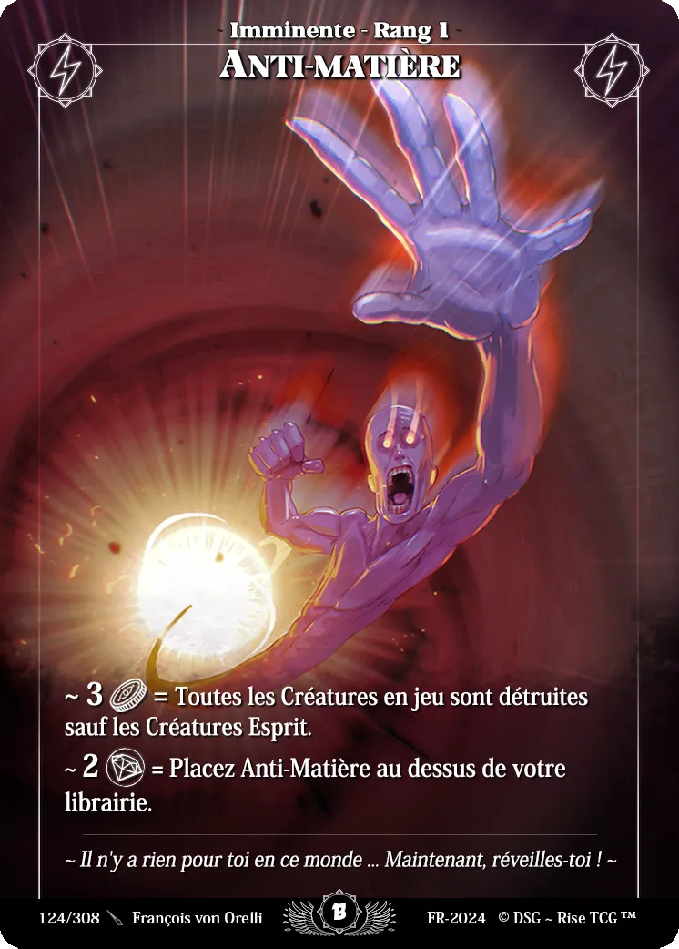 Anti-Matière — Beta — Rise TCG