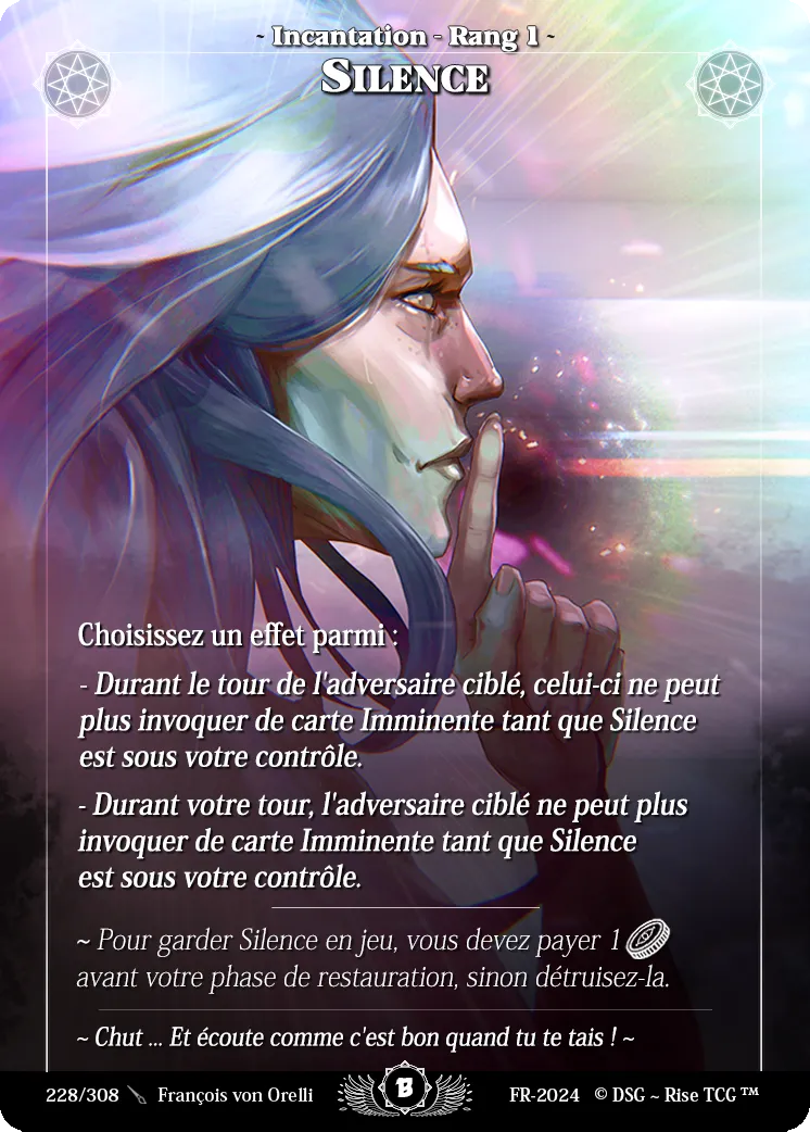 Silence — Beta — Rise TCG