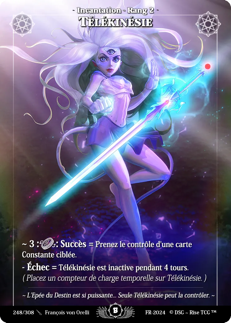 Télékinésie — Beta — Rise TCG