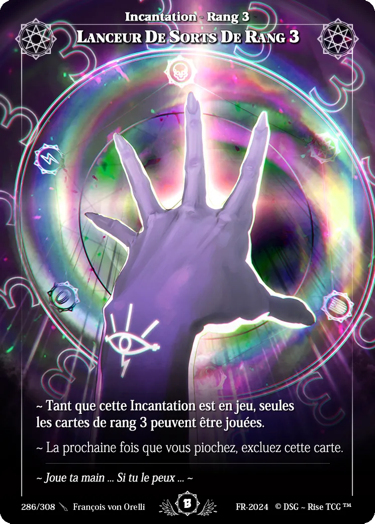 Lanceur De Sorts De Niveau 3 — Beta — Rise TCG