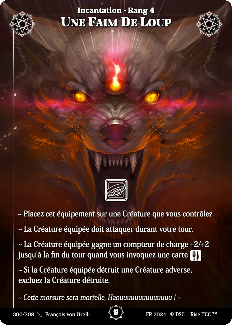 Une Faim De Loup — Beta — Rise TCG