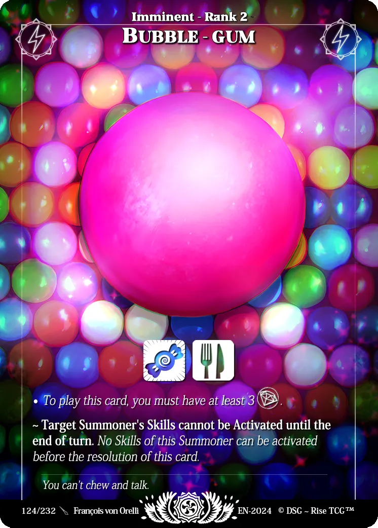 Bubble Gum from Candypocalypse - Rise TCG
